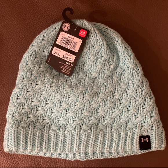 Under Armour Women’s Beanie — Baby Blue - Picture 4 of 13